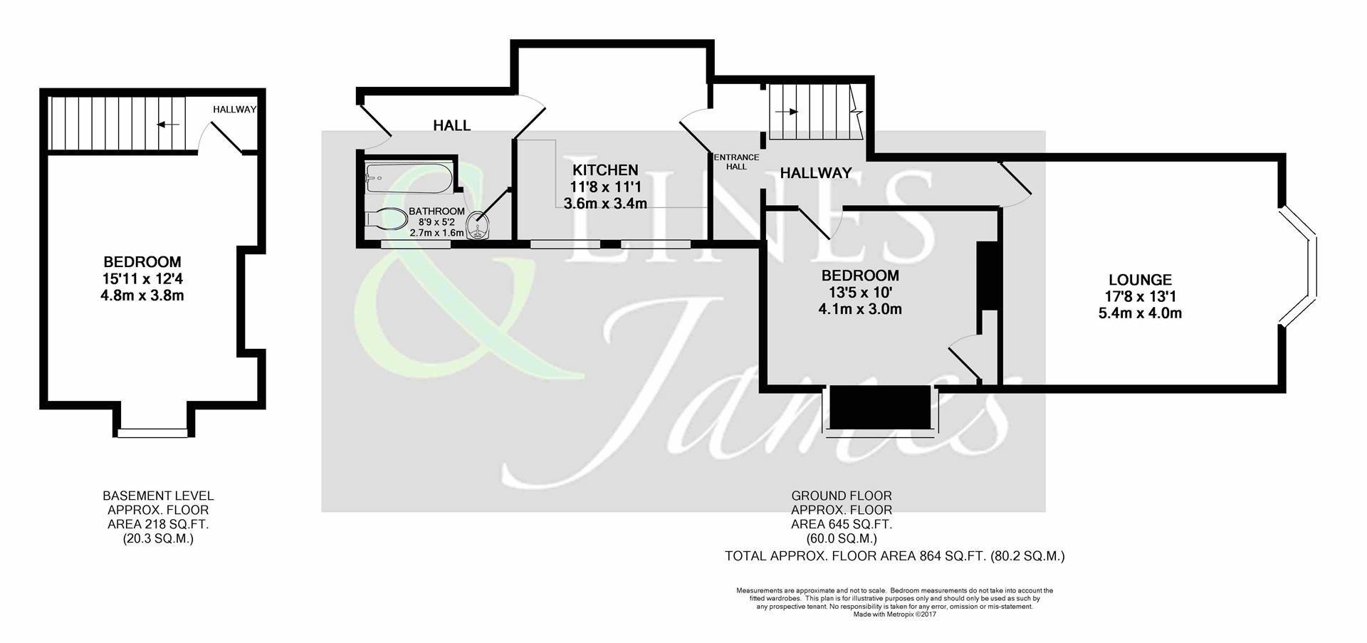 Floorplan for Norfolk Road, Horsham